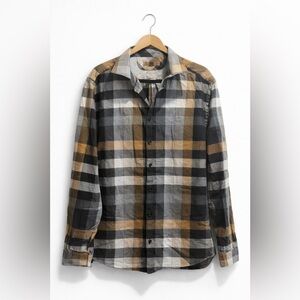 Men's Plaid Button-Up